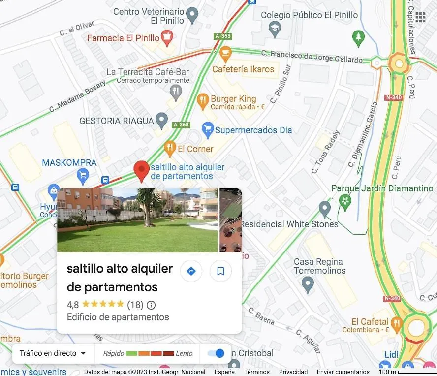 Saltilloloft Torremolinos Spanyolország